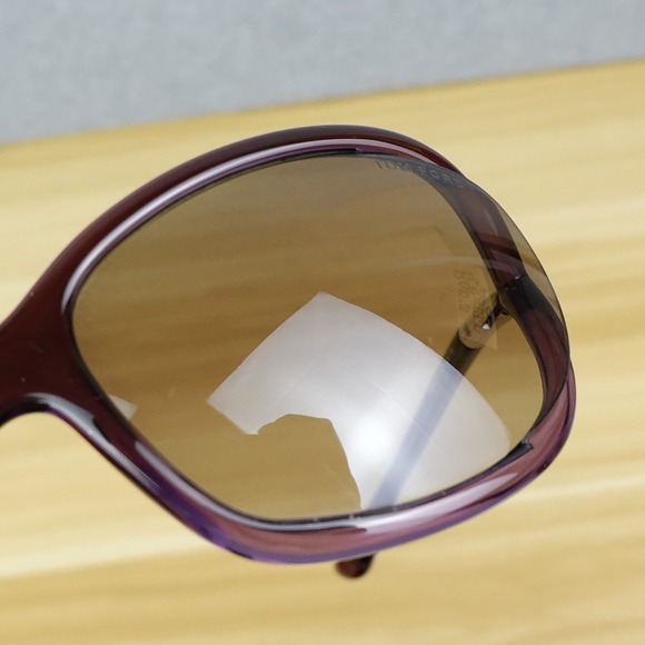 TOM FORD Jennifer Sunglasses Purple Gradient TF8 83F 61-16-120 Made in Italy - Picture 4 of 15